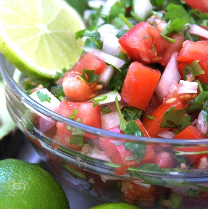 Pico de Gallo with Crisp Tomatoes and Bright Lime