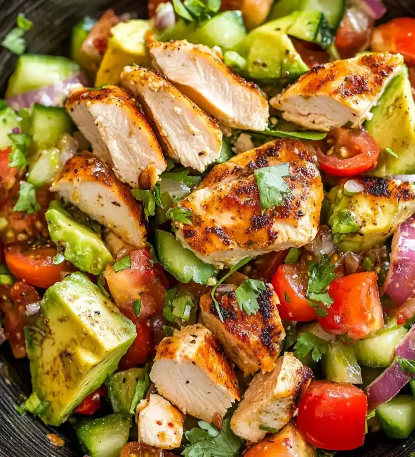 Healthy Avocado Chicken Salad: Creamy, Protein-Packed Delight