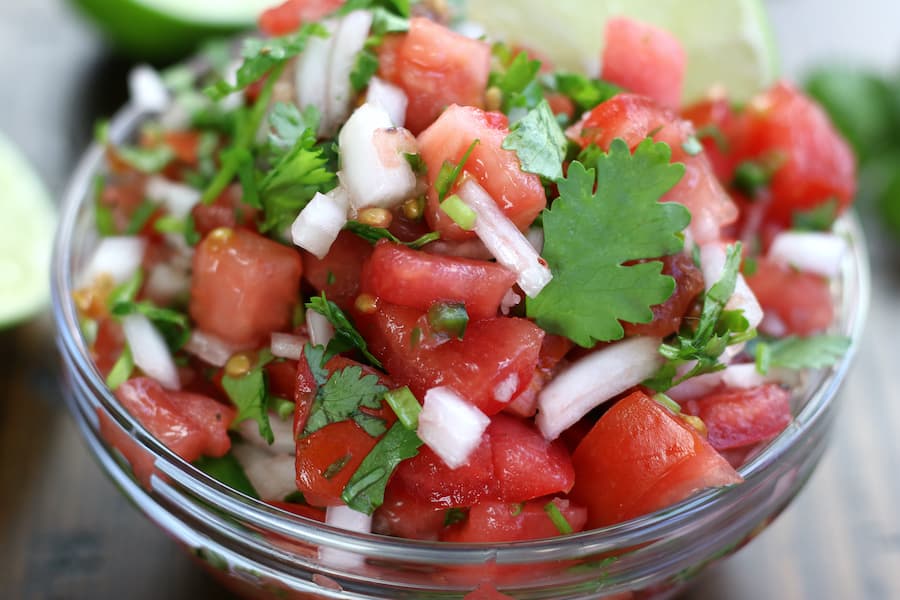 Pico de Gallo with Crisp Tomatoes and Bright Lime