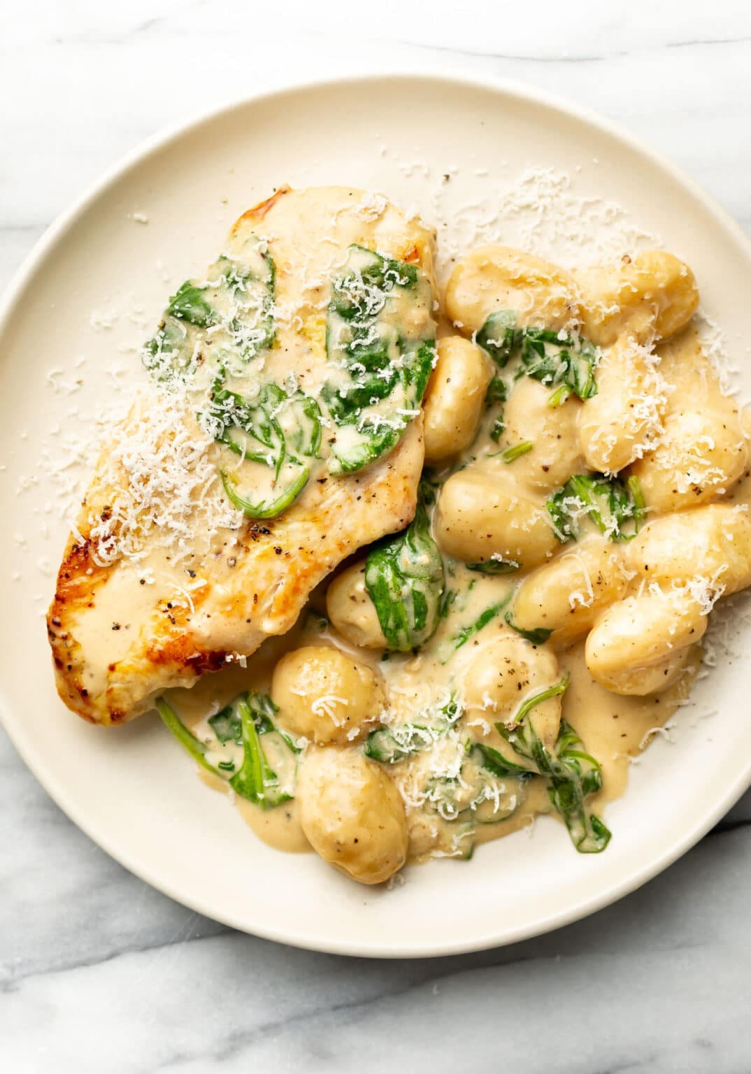 Lemon Chicken Gnocchi with Creamy Parmesan Sauce