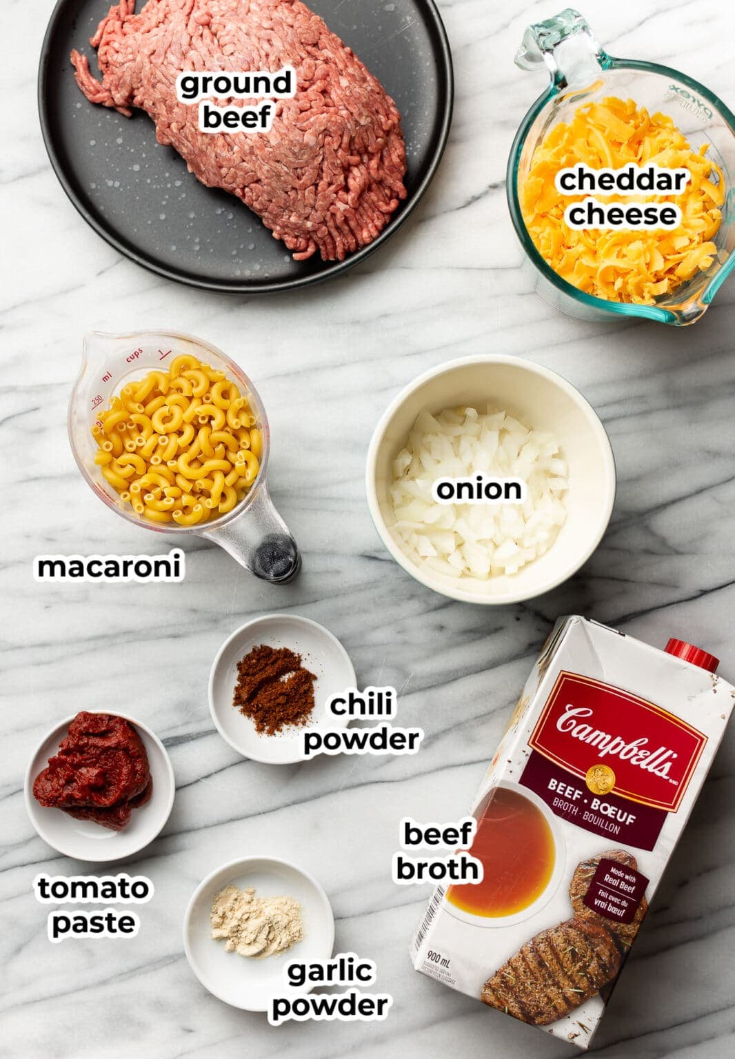 Homemade Hamburger Helper with Sharp Cheddar and Beefy Macaroni