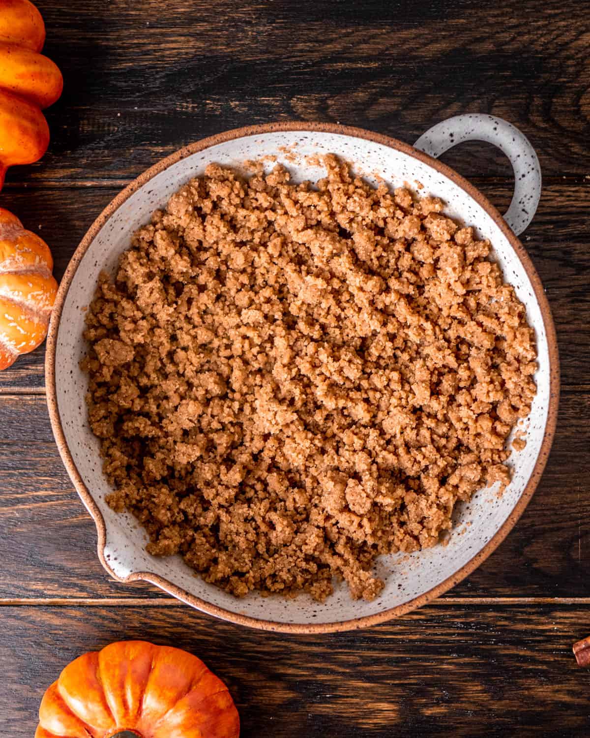 Pumpkin Coffee Cake Cookies with Crunchy Brown Sugar Streusel