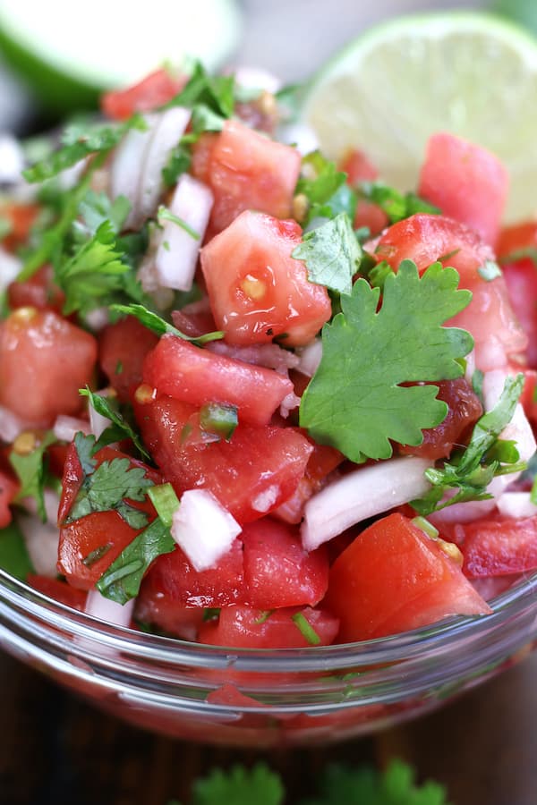 Pico de Gallo with Crisp Tomatoes and Bright Lime