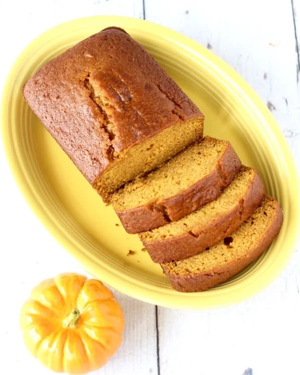 Pumpkin Bread with Soft Crumb and Warm Cinnamon Nutmeg Spice