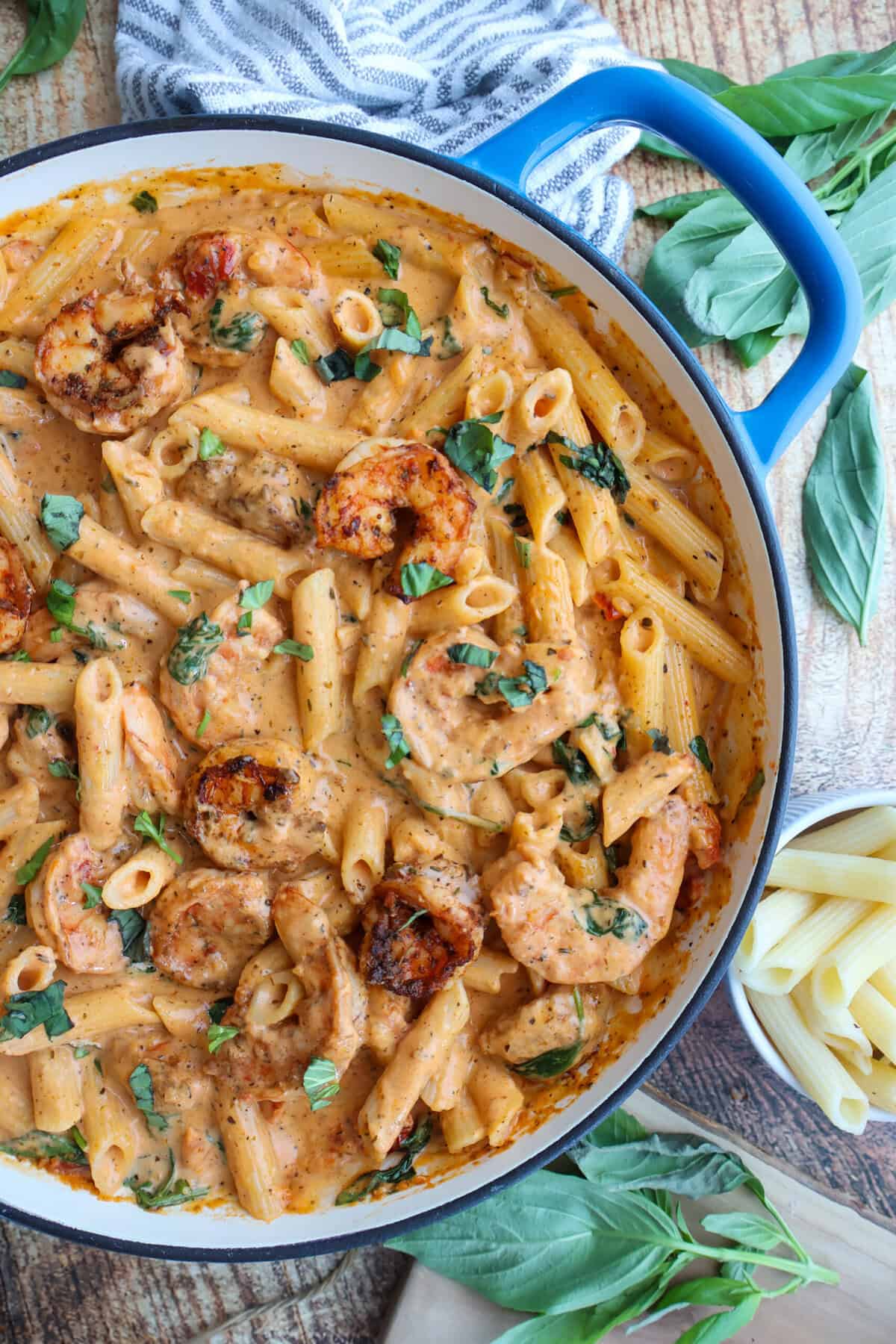 Marry Me Shrimp Pasta with Creamy Sun-Dried Tomato Sauce