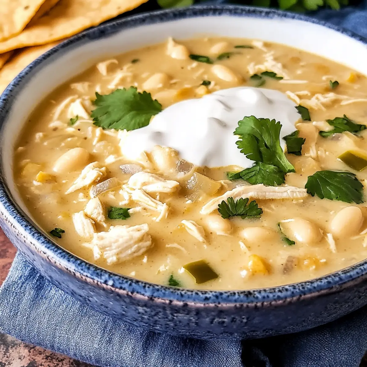 Crockpot Creamy White Chicken Chili: Hearty Comfort in a Bowl