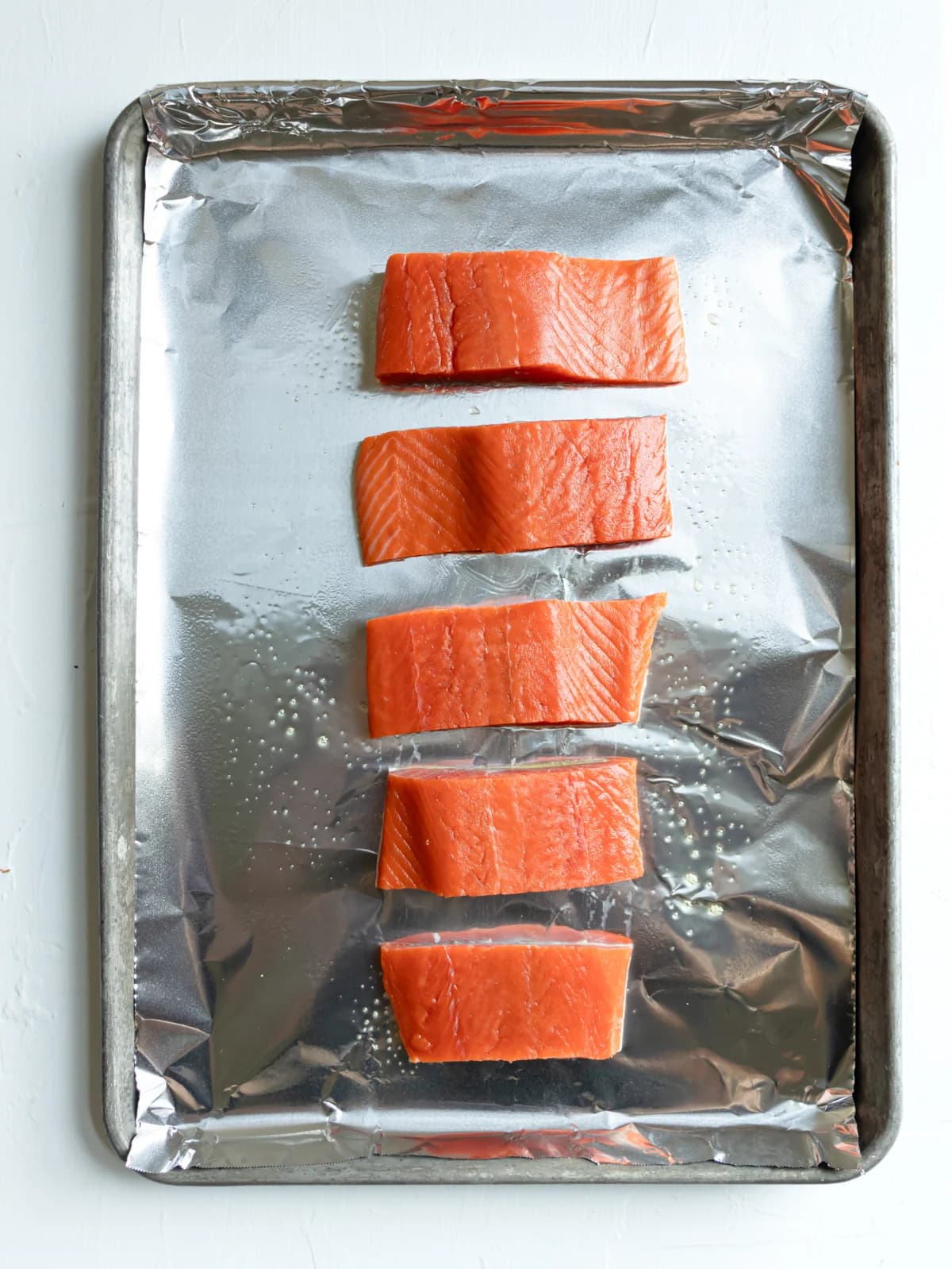 Oven Baked Maple Dijon Salmon with Smoky Garlic Coating