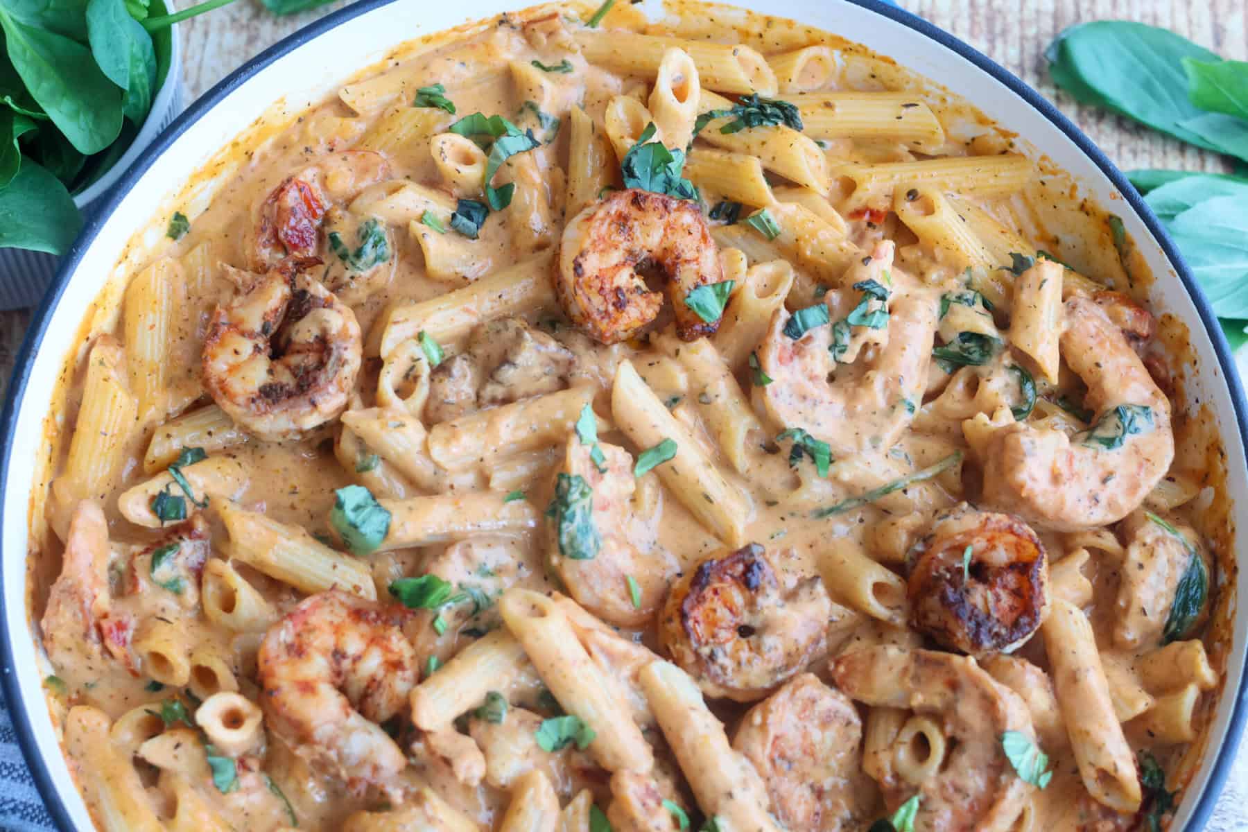 Marry Me Shrimp Pasta with Creamy Sun-Dried Tomato Sauce