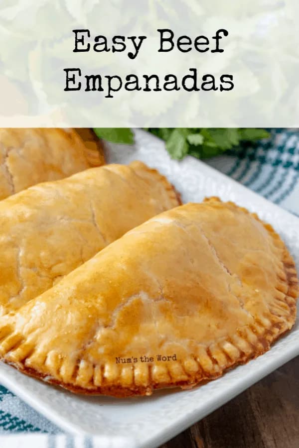 Easy Beef Empanadas with Flaky Pie Crust and Mexican Cheese