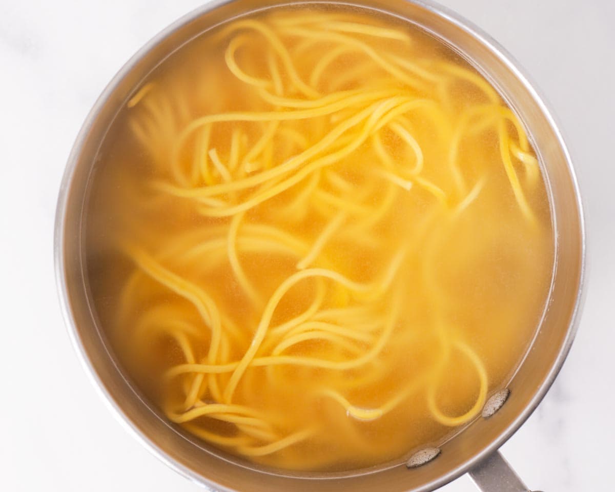 Chicken Lo Mein with Garlicky Egg Noodles and Savory Sauce