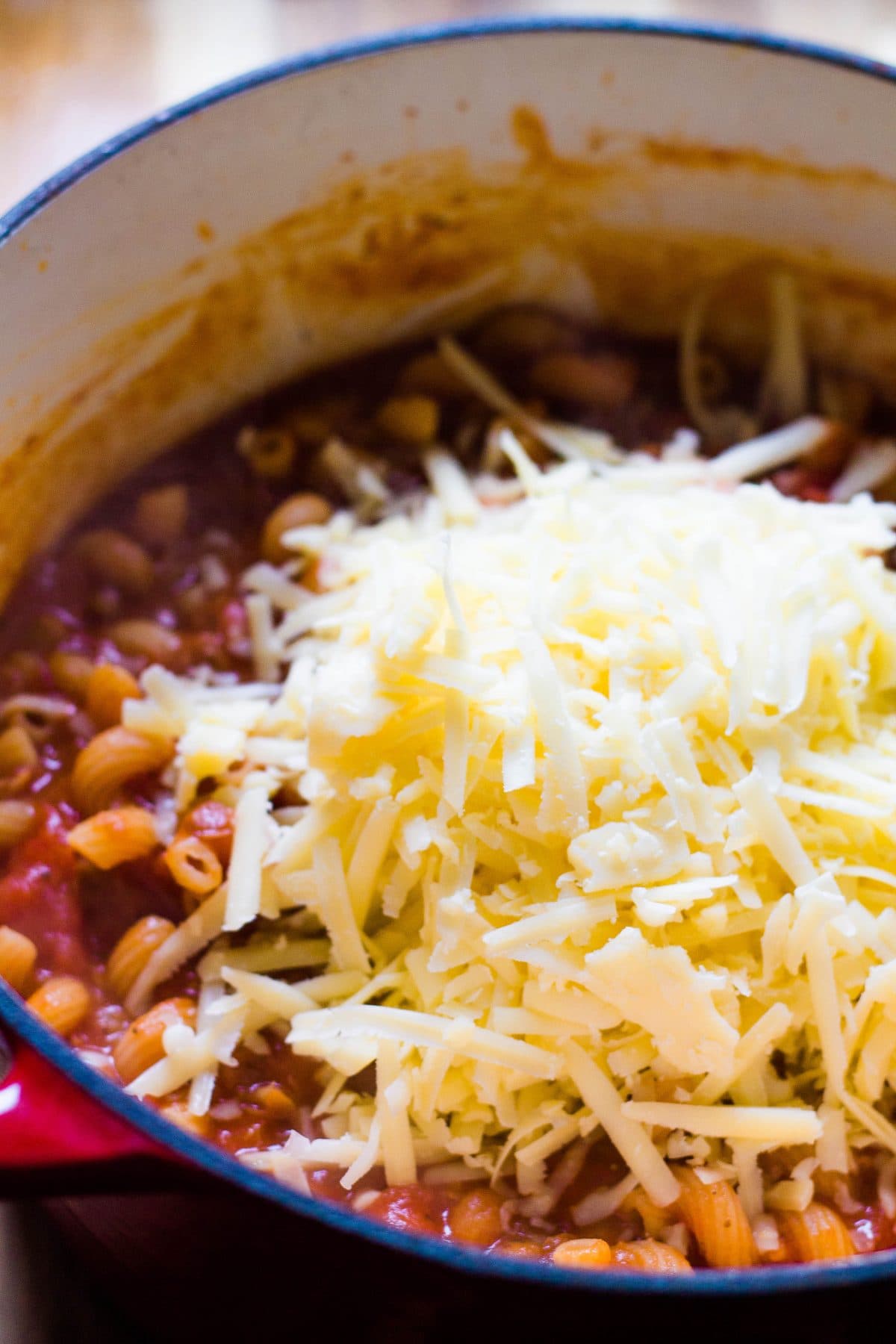 One Pot Pasta with Cheesy Lentil Sauce: Creamy Tomato Family Dinner