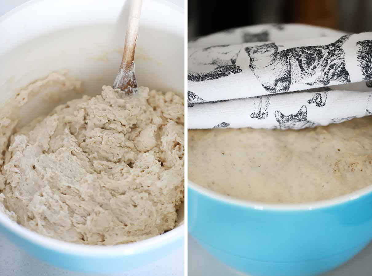 Dutch Oven No Knead Bread with a Crisp Crust and Fluffy Interior