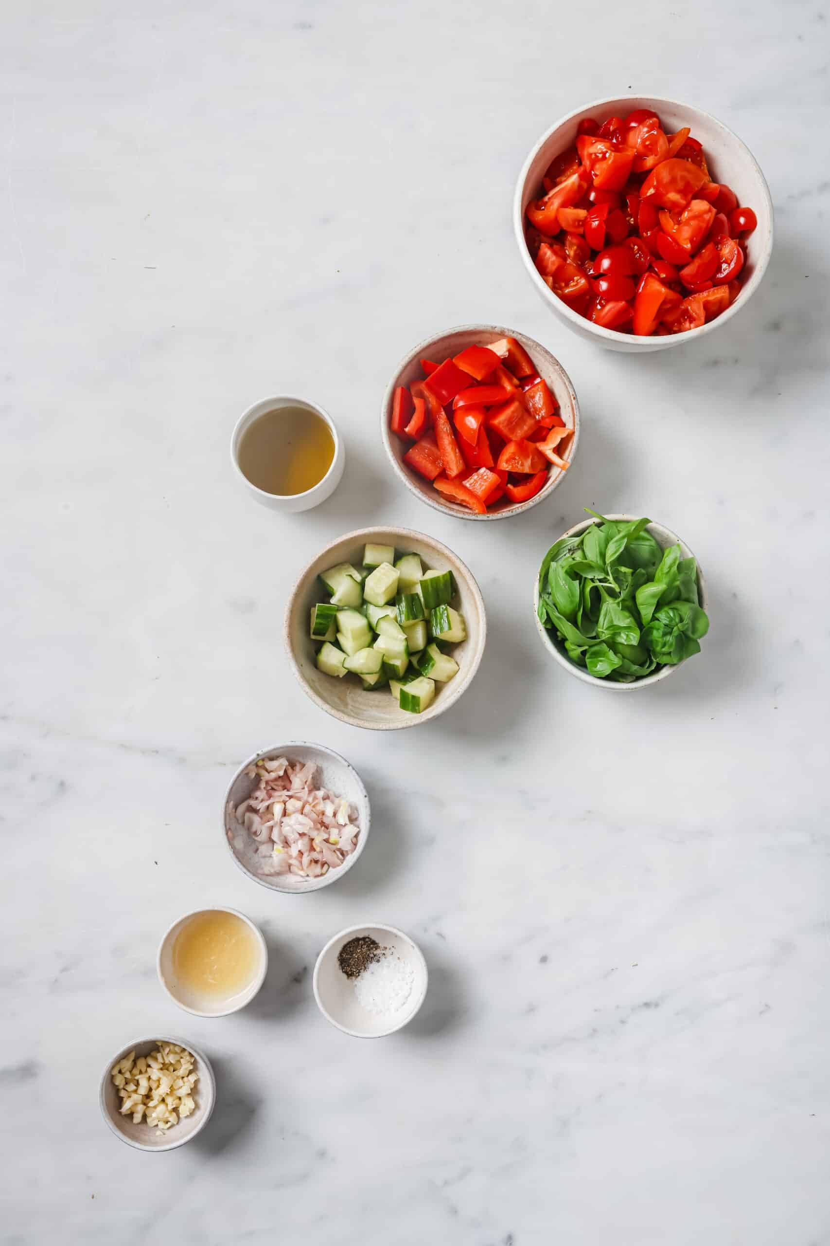 Fresh Tomato Gazpacho with Cucumber: Smooth Chilled Summer Soup