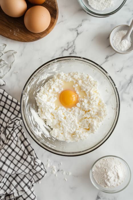 Cottage Cheese Flatbread with Soft Centers and Golden Toasted Spots