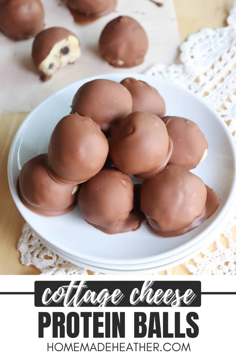 Cottage Cheese Protein Balls: Smooth, Sweet Snack Packed with Protein