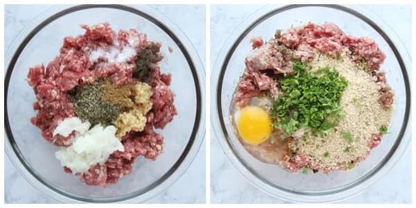 Greek Meatballs with Lamb, Parsley, Mint, and Oregano