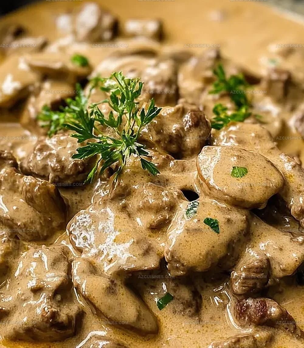 Gordon Ramsay's Beef Stroganoff: Creamy Comfort with a Gourmet Twist