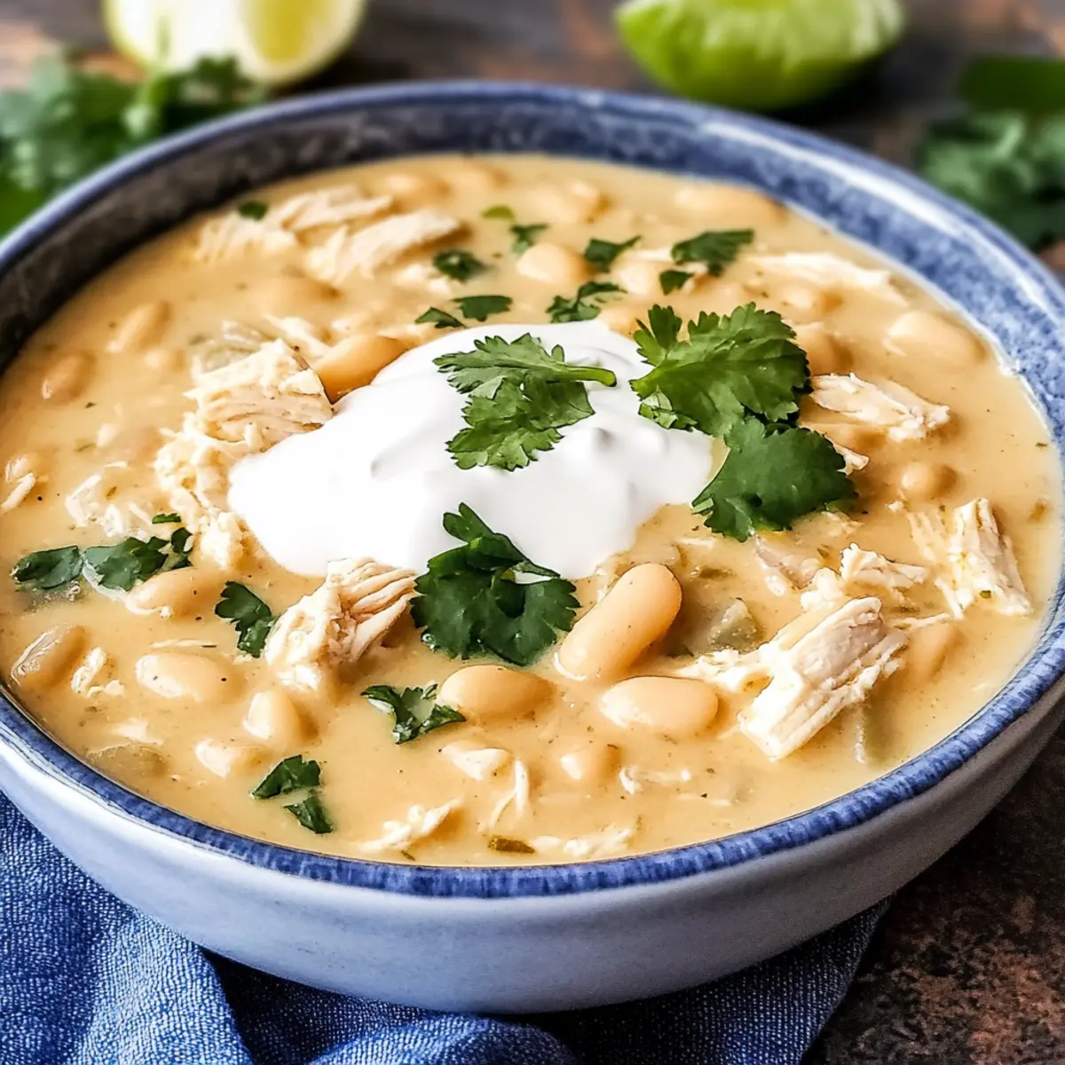 Crockpot Creamy White Chicken Chili: Hearty Comfort in a Bowl