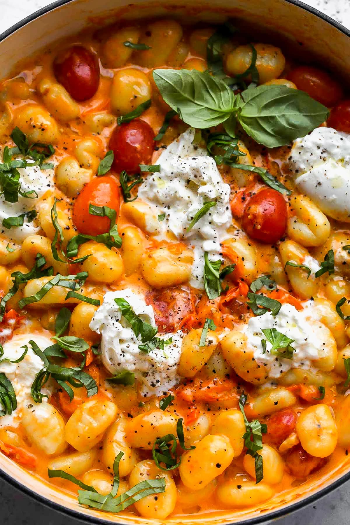 Creamy Tomato Gnocchi with Burrata: A 30-Minute Make-Ahead Dinner
