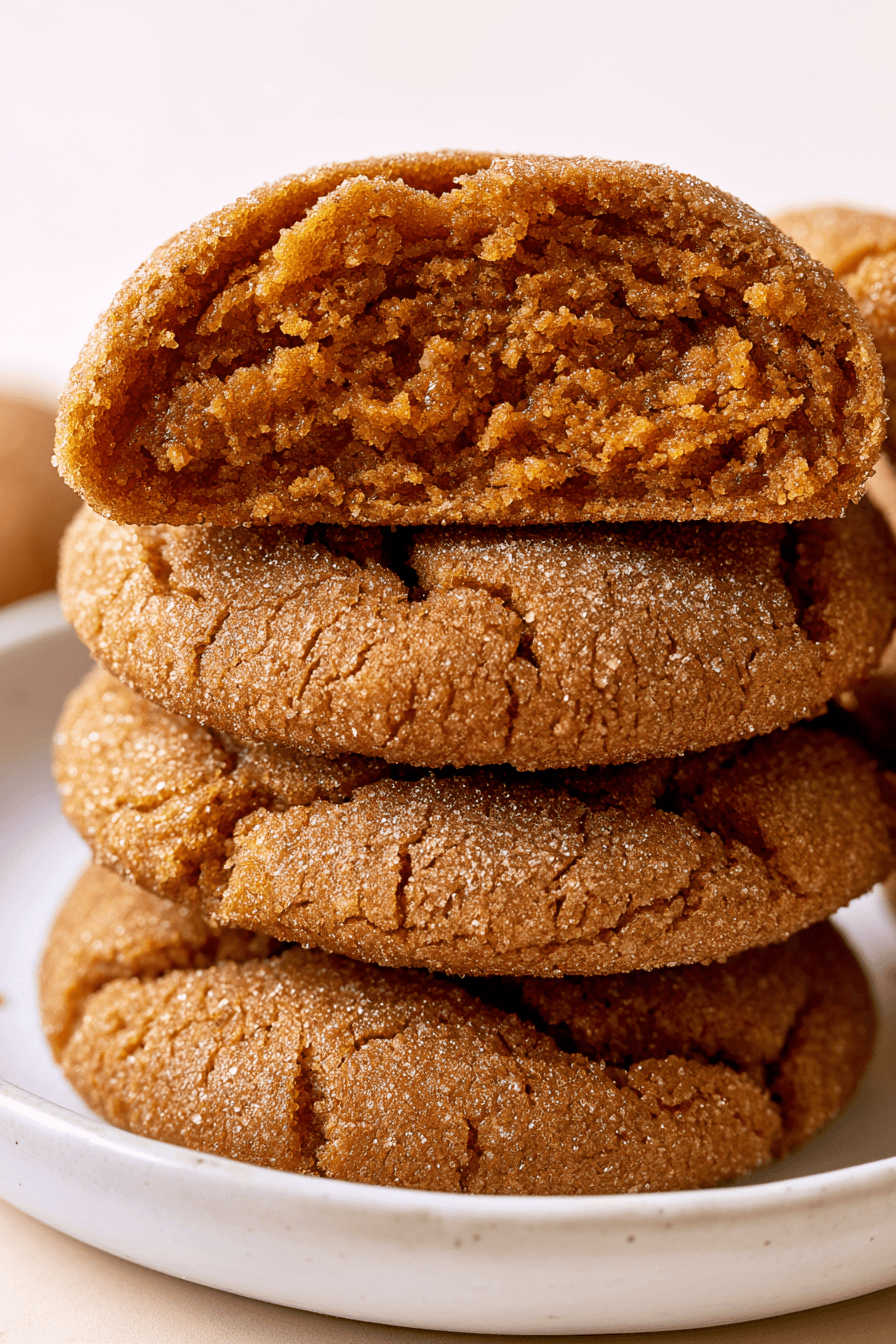Almond Flour Pumpkin Spice Cookies with Cinnamon Sugar Coating