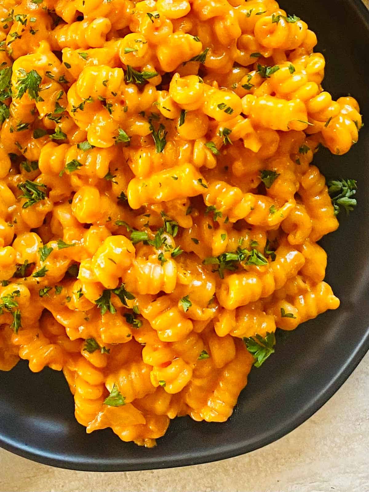 Creamy Gochujang Pasta with Spicy-Savory Sauce