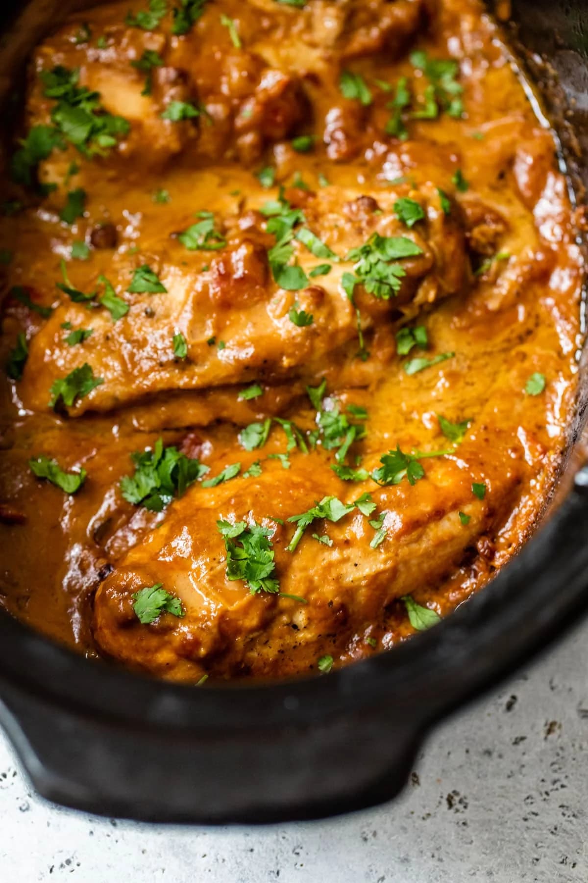 Slow Cooker Peanut Chicken With Thai-Inspired Peanut Sauce