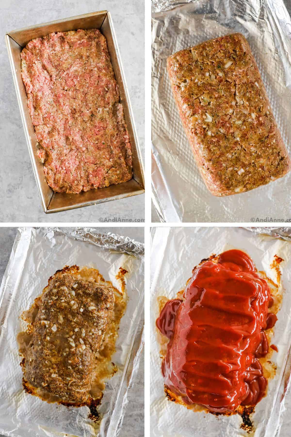 Classic Homestyle Meatloaf with Tangy Ketchup Glaze