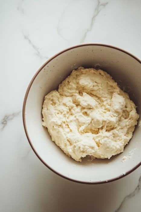Cottage Cheese Flatbread with Soft Centers and Golden Toasted Spots