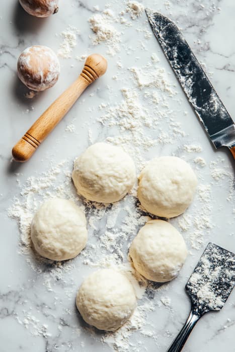 Cottage Cheese Flatbread with Soft Centers and Golden Toasted Spots