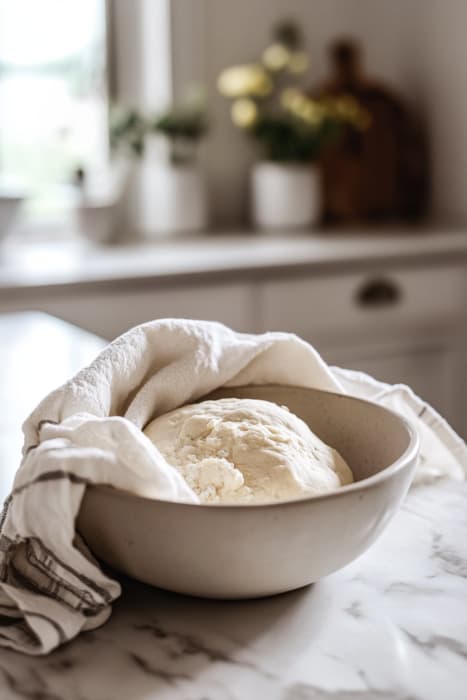 Cottage Cheese Flatbread with Soft Centers and Golden Toasted Spots