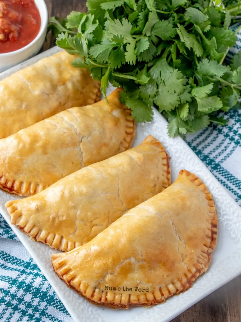 Easy Beef Empanadas with Flaky Pie Crust and Mexican Cheese