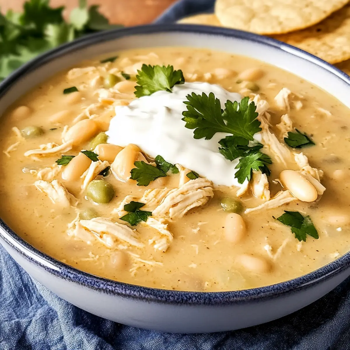 Crockpot Creamy White Chicken Chili: Hearty Comfort in a Bowl
