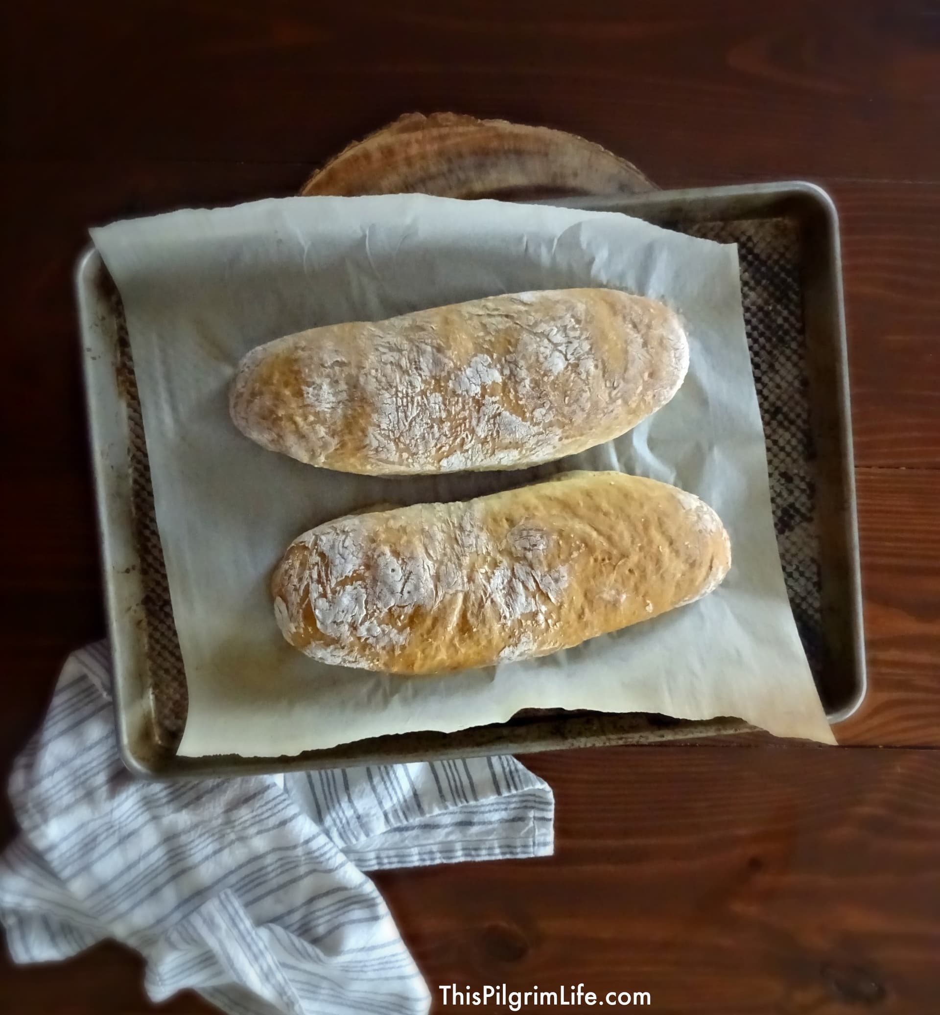 One-Hour French Bread With a Crusty Golden Finish